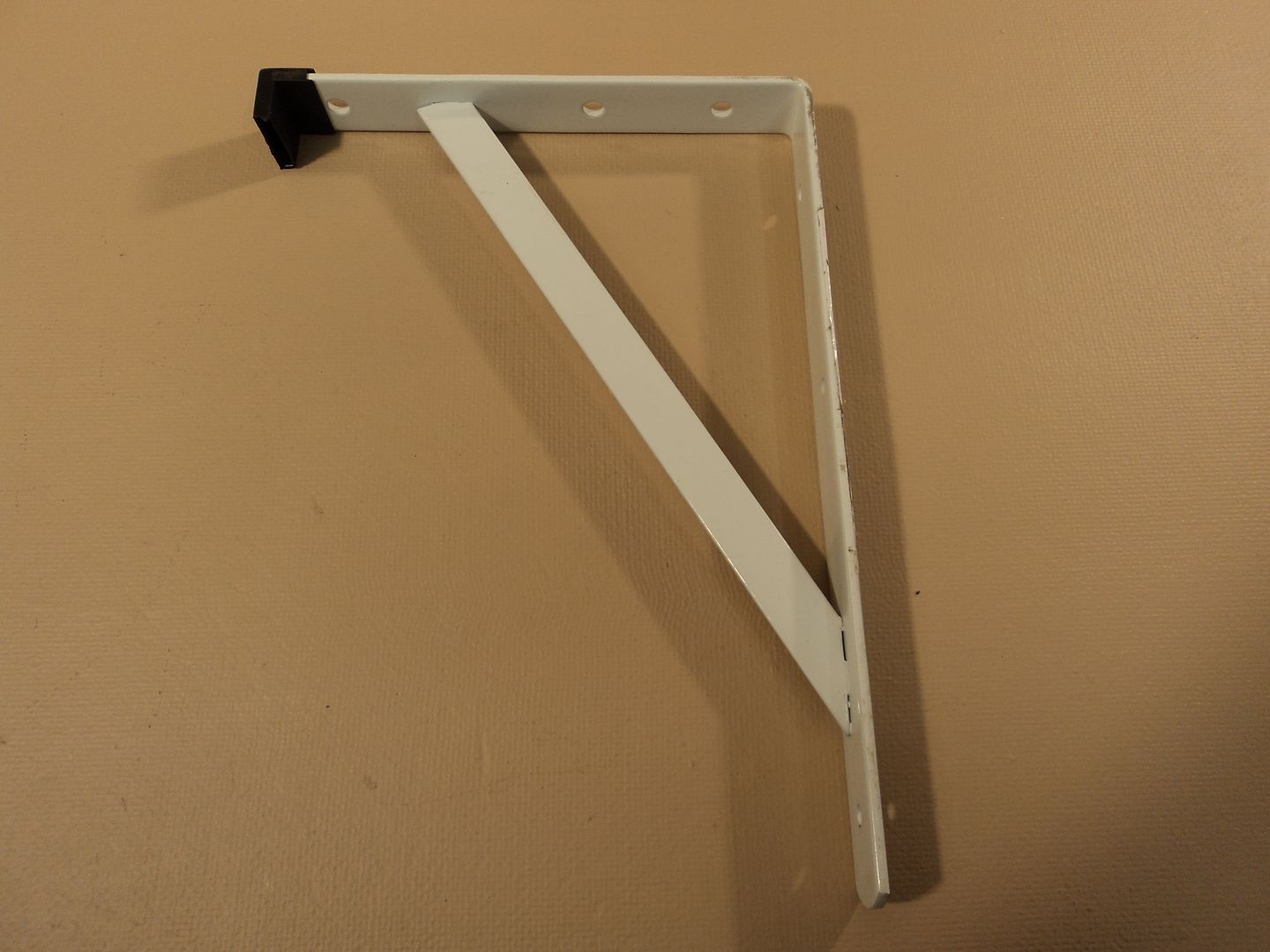 Home Depot Shelf Bracket 12in x 8in White Heavy Duty 283726 Metal eBay